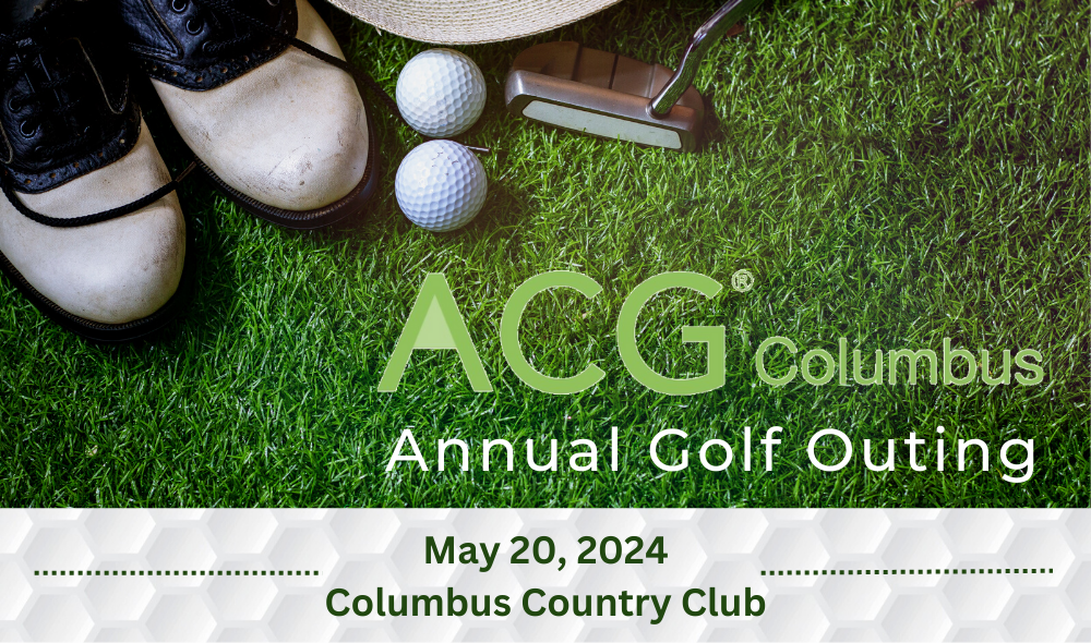 ACG Columbus 2024 Golf Outing ACG Columbus   2024 Golf Outing Graphic 